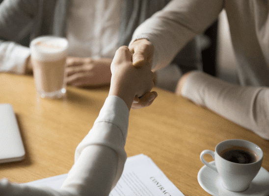 Apretón de manos