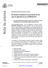 Nota de prensa