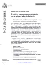 Nota de prensa